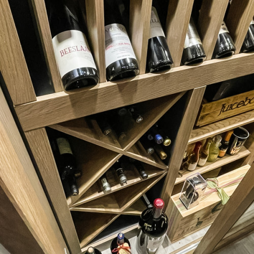 Colin Mathews Joinery Wine Cupboard