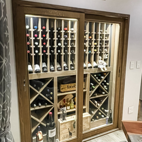 Colin Mathews Joinery Wine Cupboard